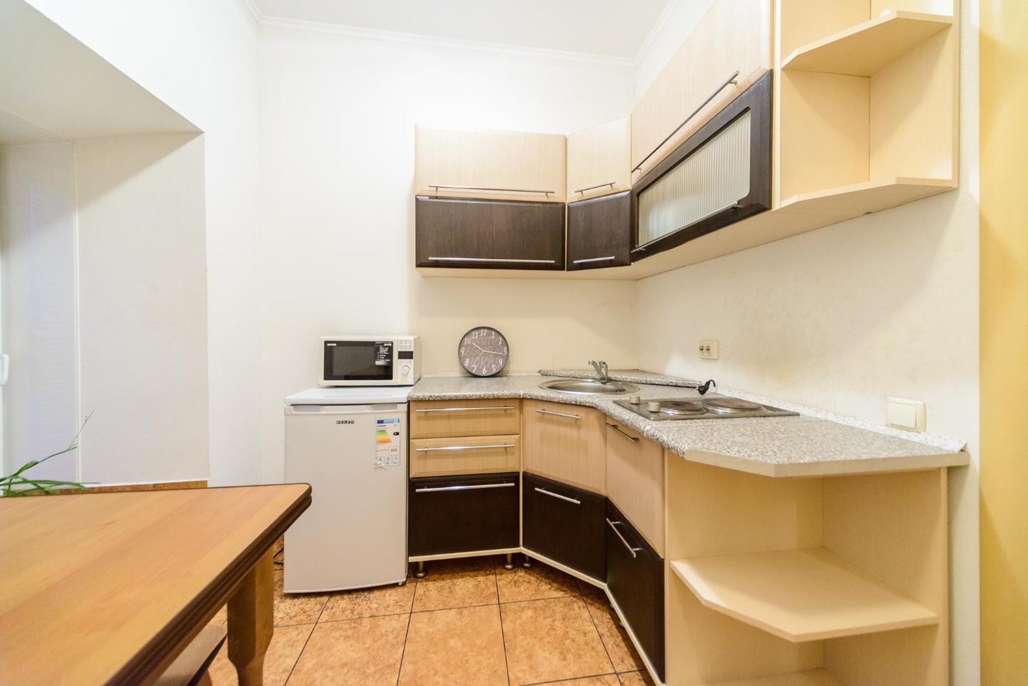 Apartment At Malaya Zhytomyrska 5 Kijev Szoba fotó