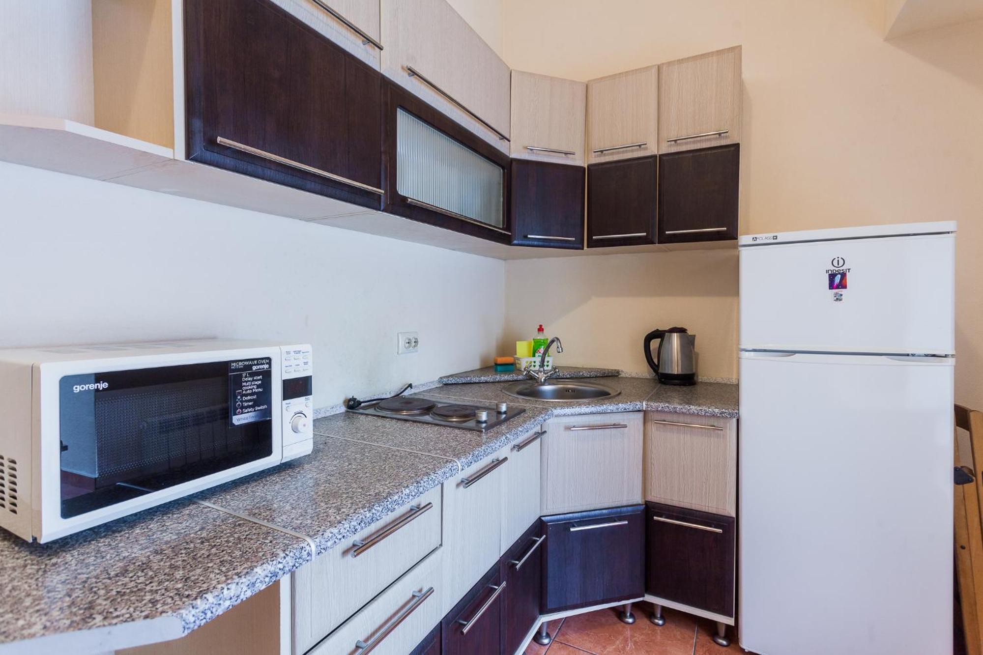 Apartment At Malaya Zhytomyrska 5 Kijev Kültér fotó